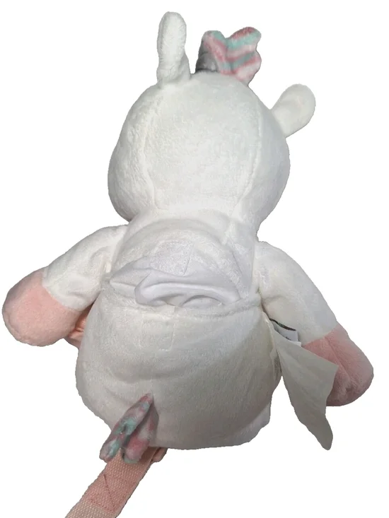Travel Bug Toddler Safety Harness Unicorn Backpack - Pink and White - Picture 5 of 8